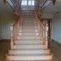 walnut and oak closed string stairs wexford